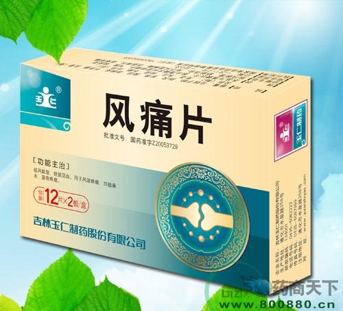 风痛片12x2(吉林玉仁制药股份,药品网医药招商)